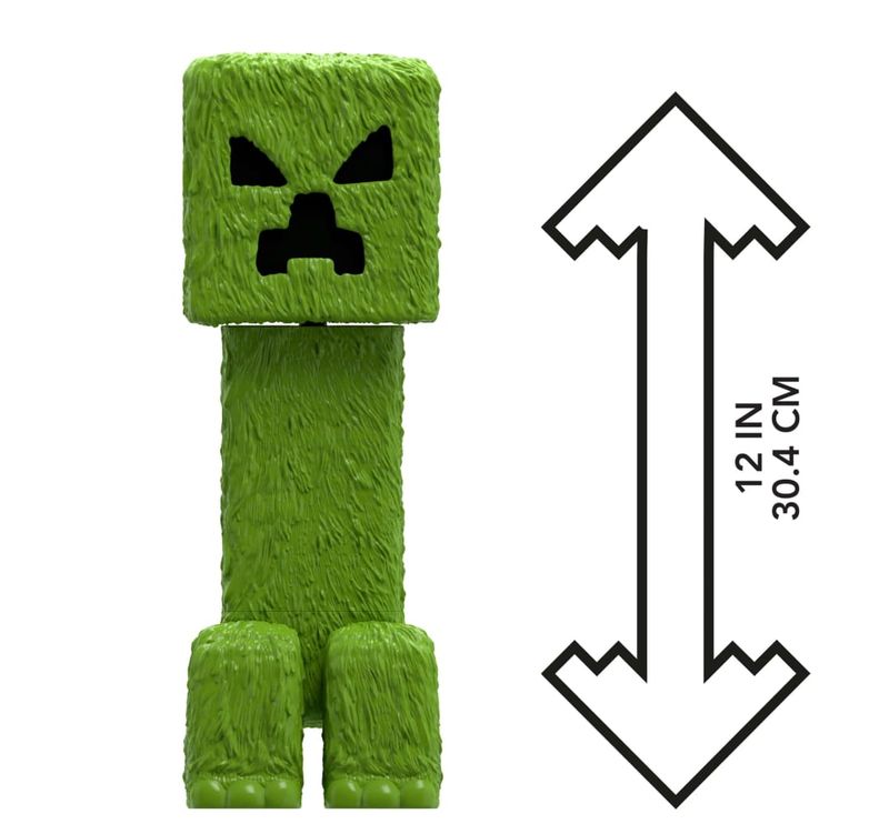 MATJFR65 JFR66 - Figura Articulada Creeper - Minecraft O Filme - Mojang - 30 cm - Mattel 4.jpg