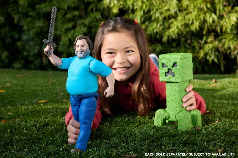 MATJFR65 JFR66 - Figura Articulada Creeper - Minecraft O Filme - Mojang - 30 cm - Mattel 6.jpg