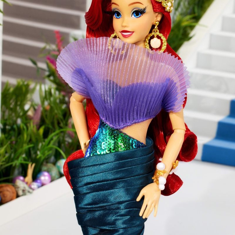 MATHYB18 - Boneca Colecionavel - Ariel - Elegancia Encantada - Disney - Mattel 4.jpg