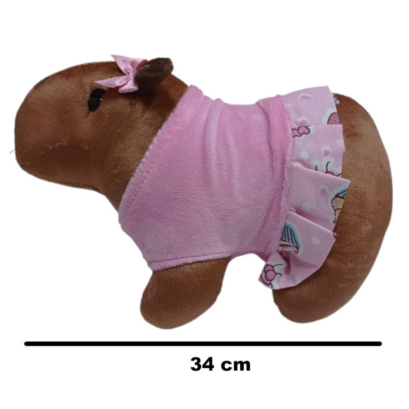 MUR1625 - Pelucia de Capivara - Capivara com Roupa - 34 cm - Sortido - Mury Baby 3.jpg