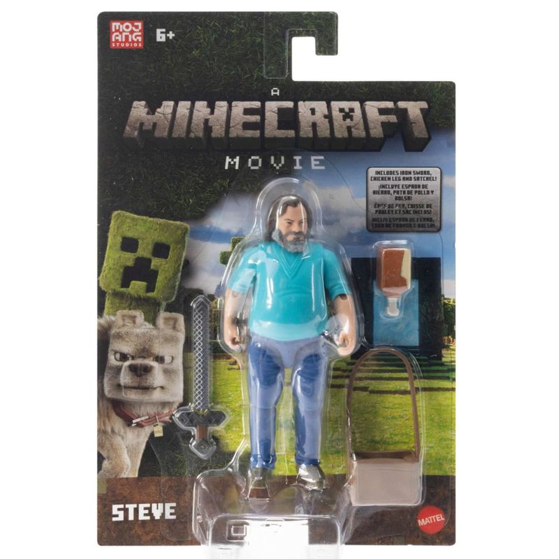 MATJFR44 JFR57 - Figura Steve - Minecraft o Filme - Mojang - 10 cm - Mattel 2.jpg