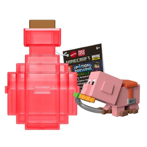 Mini Figura Surpresa - Potion Brewing - Mob Reveal - Minecraft - Sortido - Mattel