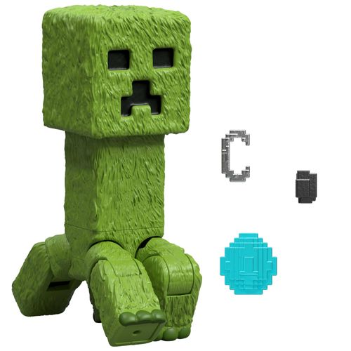 Figura Creeper - Minecraft o Filme - Mojang - 10 cm - Mattel