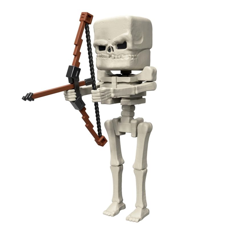 MATJFR44 JFR60 - Figura Esqueleto - Minecraft o Filme - Mojang - 10 cm - Mattel 1.jpg