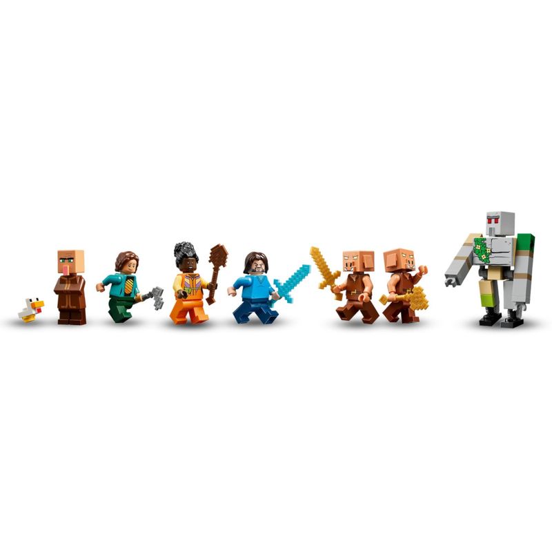 LEG21273 - LEGO Minecraft - O Ataque da Vila do Balao Ghast - 555 Pecas - 21273 3.jpg