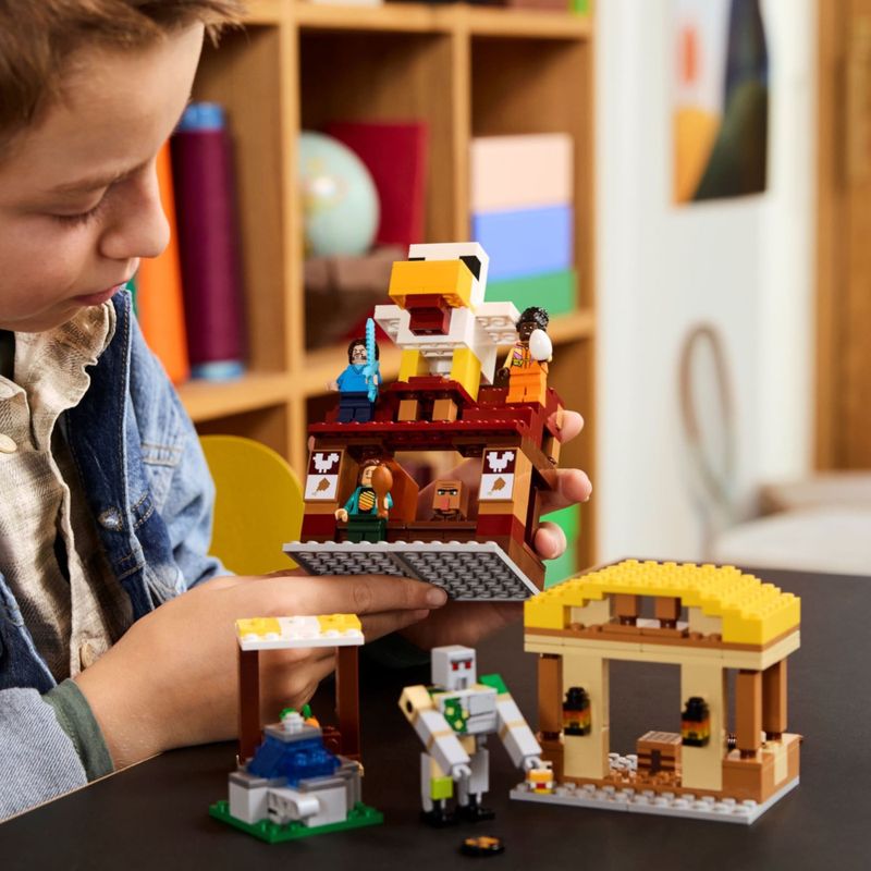 LEG21273 - LEGO Minecraft - O Ataque da Vila do Balao Ghast - 555 Pecas - 21273 8.jpg