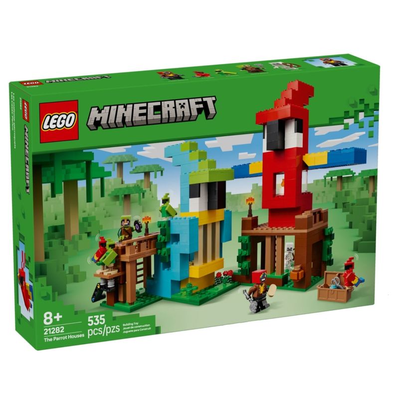 LEG21282 - LEGO Minecraft - As casas dos papagaios - 535 Pecas - 21282 1.jpg