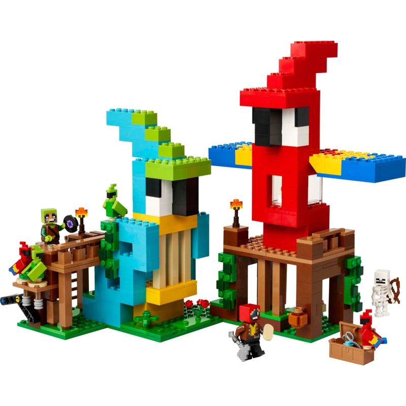 LEG21282 - LEGO Minecraft - As casas dos papagaios - 535 Pecas - 21282 2.jpg