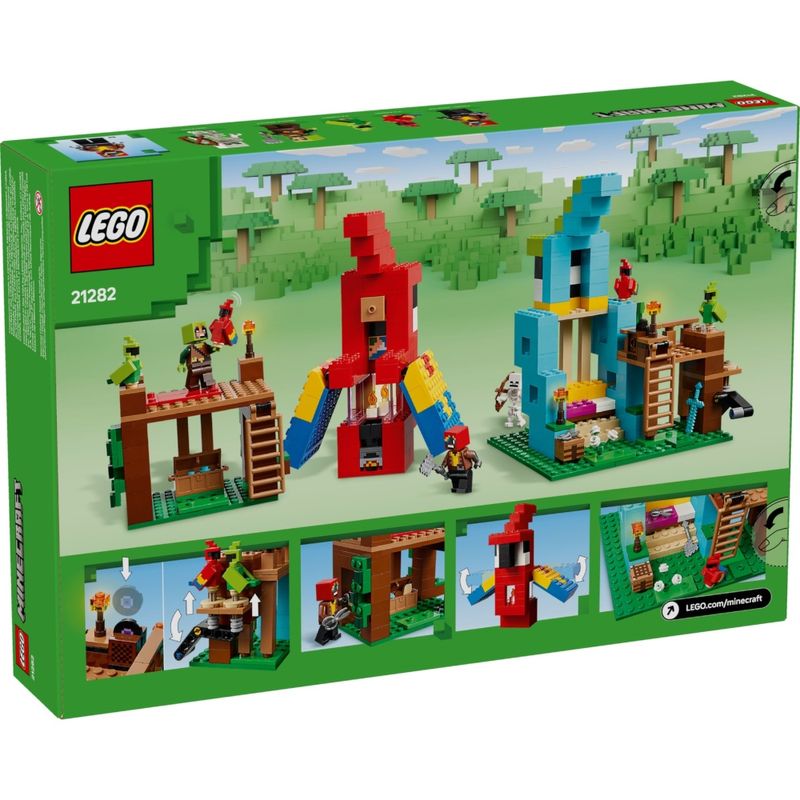 LEG21282 - LEGO Minecraft - As casas dos papagaios - 535 Pecas - 21282 3.jpg
