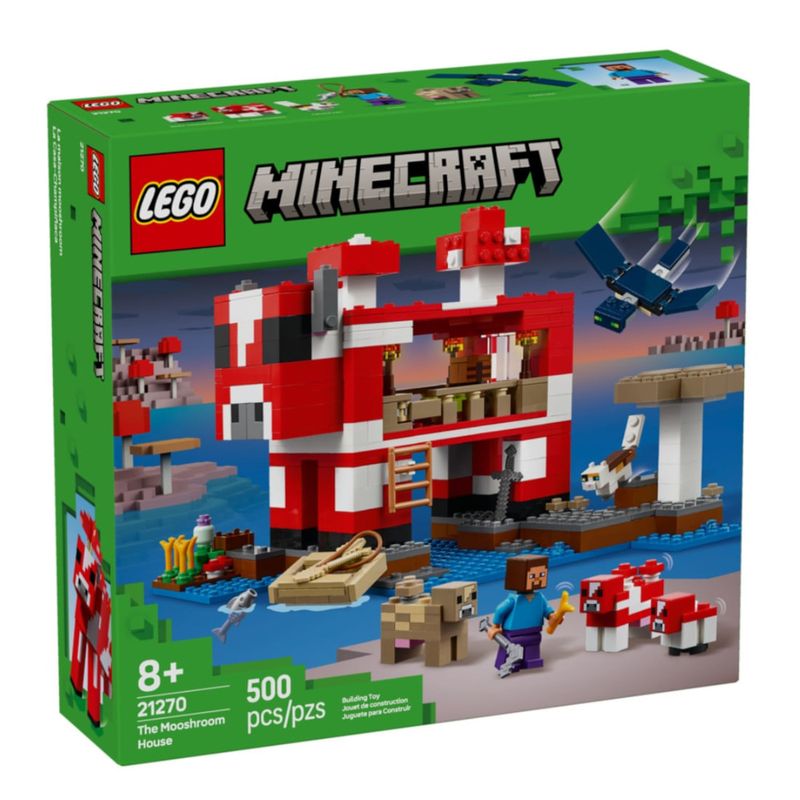 LEG21270 - LEGO Minecraft - A Casa do Cogumelo - 500 Pecas - 21270 1.jpg
