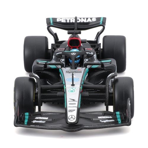 Carro em Miniatura - Mercedes-Benz F1 W15 com Base - 1/43 - Maisto