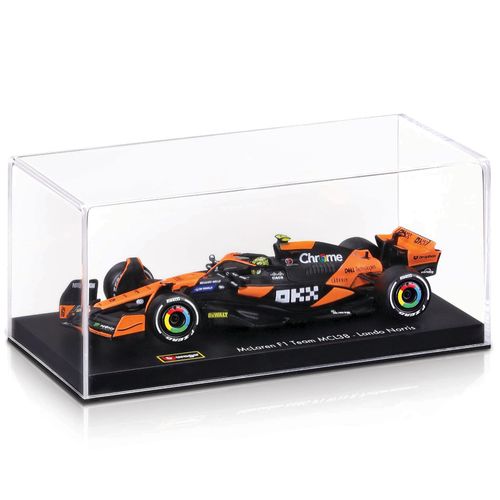 Carro em Miniatura - McLaren MCL38 Miami com Base - 1/43 - Maisto
