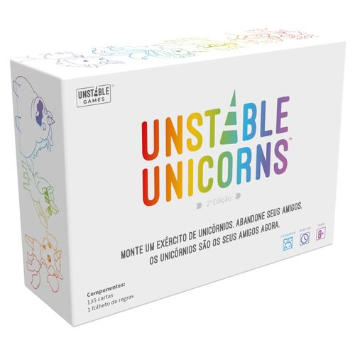 Jogo de Cartas - Unstable Unicorns - Galápagos