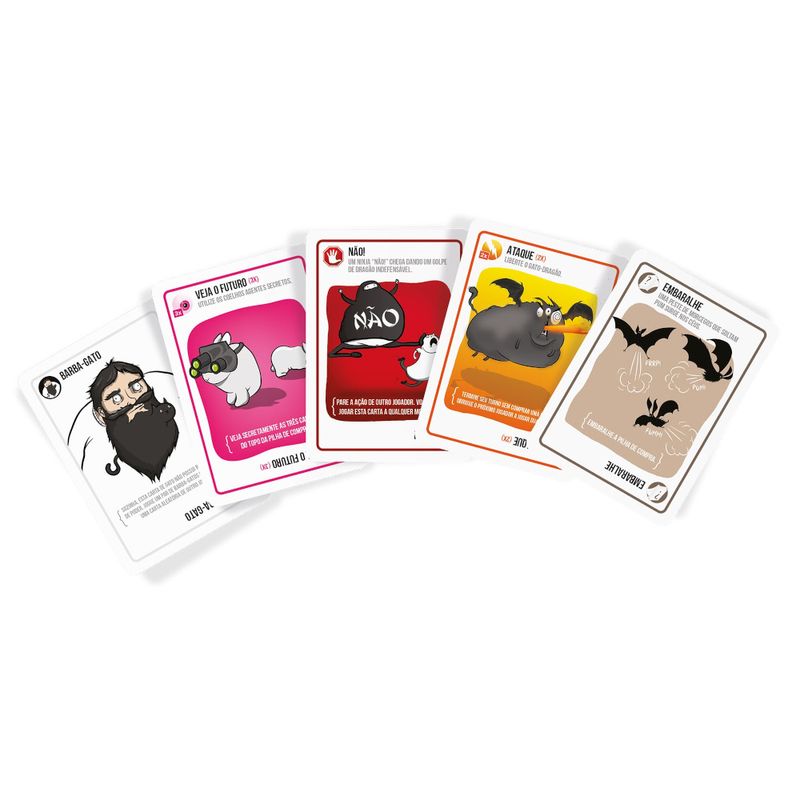 ILHEXK411 - Jogo de Cartas - Exploding Kittens Para a Galera - Galapagos 2.jpg