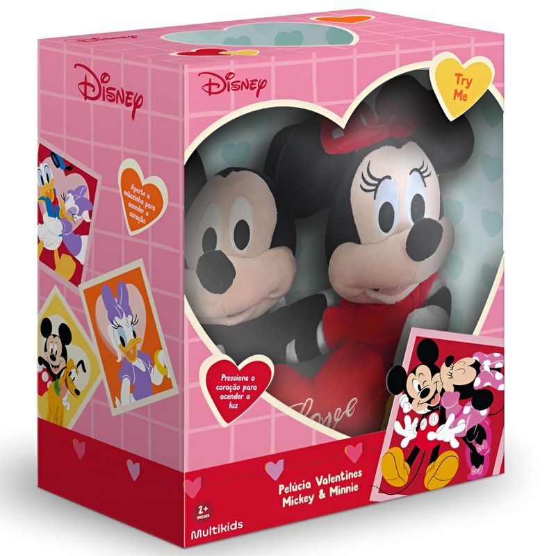 MLABR2429 - Pelucia de Dia dos Namorados - Mickey e Minnie - Disney - Com Luz - Multikids 2.jpg