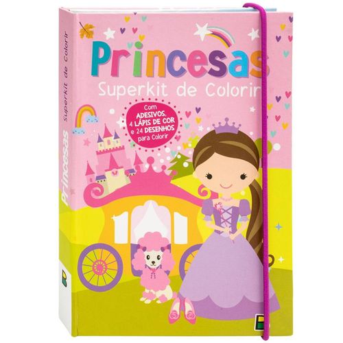 Livro de Colorir - Superkit Princesas - Brasileitura