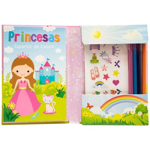 Livro de Colorir - Superkit Princesas - Brasileitura