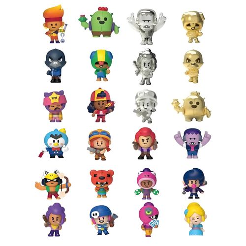 Mini Figura Surpresa - Brawl Stars - Line Friends - Sortido - Multikids