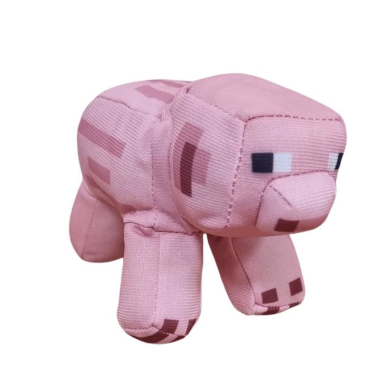 MLABR2454 D - Pelucia Minecraft - Porco - Mojang - 14 cm - Multikids 1.jpg