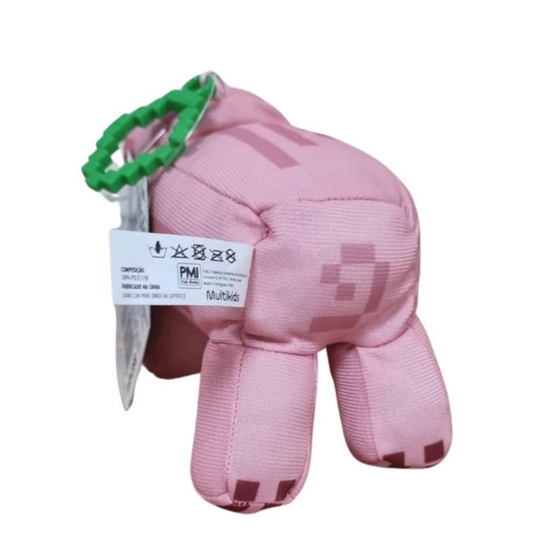 MLABR2454 D - Pelucia Minecraft - Porco - Mojang - 14 cm - Multikids 2.jpg