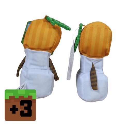 Pelúcia Minecraft - Golem de Neve - Mojang - 15 cm - Multikids