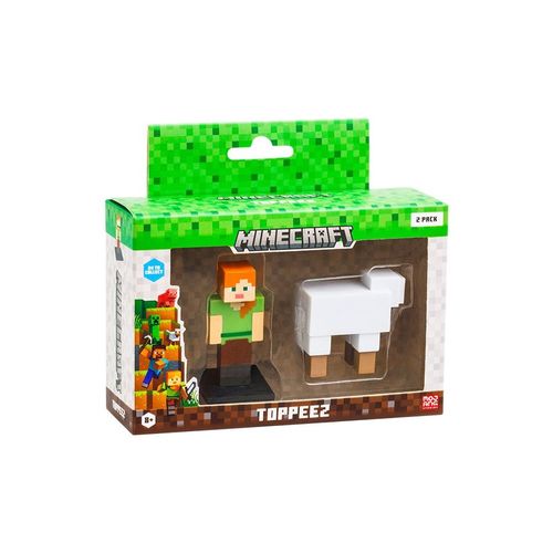 Conjunto Minecraft - Alex e Ovelha - Mojang - Multikids