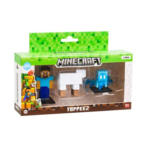 Conjunto Minecraft - Steve, Ovelha e Allay - Mojang - Multikids