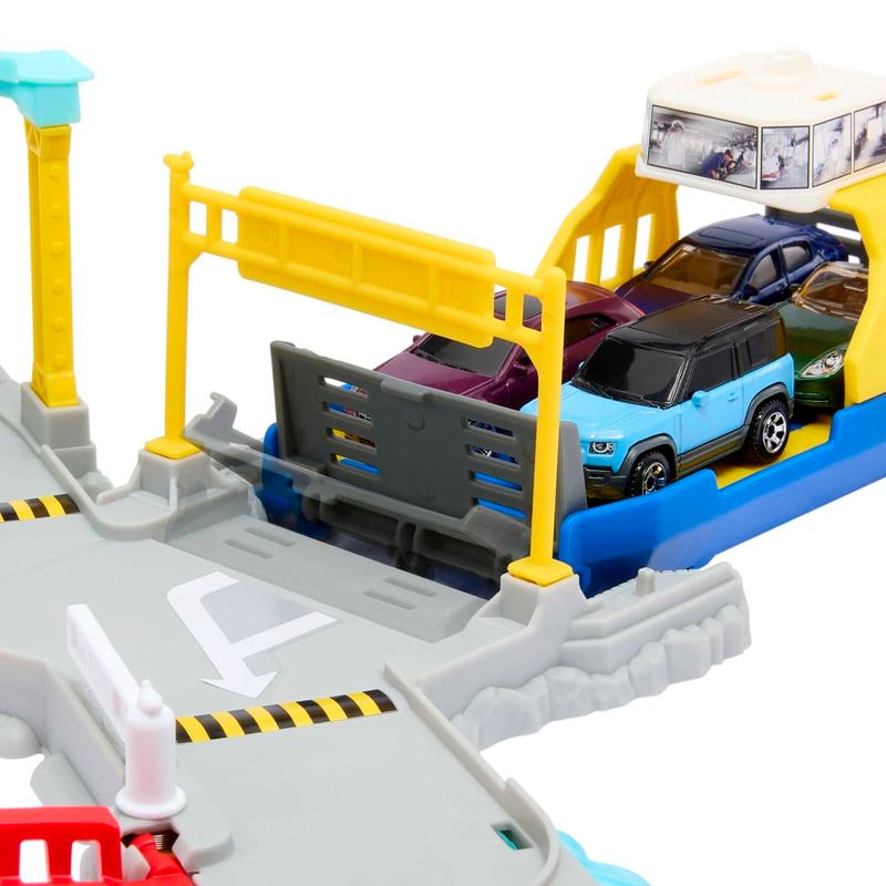 MATGVY82 HMH29 - Playset com Carrinho - Porto de Balsa - Matchbox - Action Drivers - Mattel 4.jpg