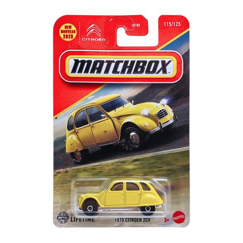 Carrinho Matchbox - Citroen 2CV 1970 - 1:64 - Mattel