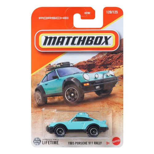 Carrinho Matchbox - Porsche 911 Rally 1985 - 1:64 - Mattel