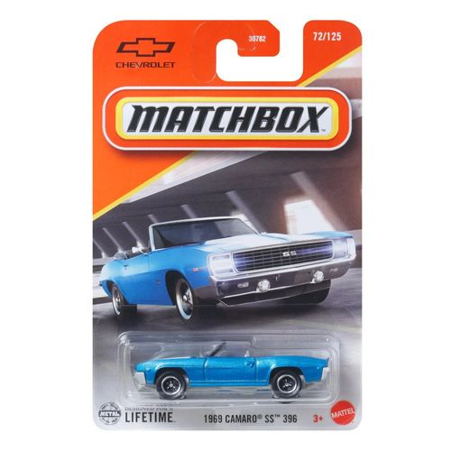 Carrinho Matchbox - Camaro SS 396 1969 - 1:64 - Mattel