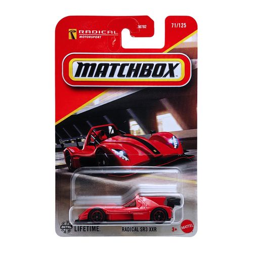 Carrinho Matchbox - Radical SR3 XXR - 1:64 - Mattel