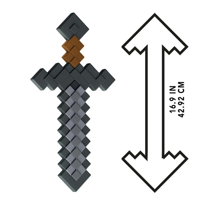 MATHFF59 JCV19 - Espada de Pedra - Minecraft - Mojang - Mattel 3.jpg