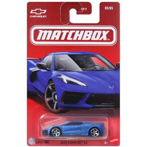 Carrinho Matchbox - Corvette C8 2020 - 1:64 - Mattel