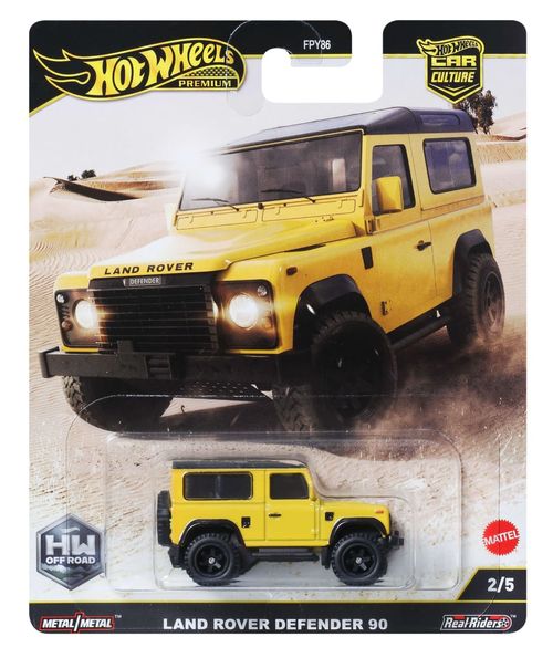 Carrinho Hot Wheels - Toyota Land Rover 1990 - Car Culture - 1:64 - Mattel