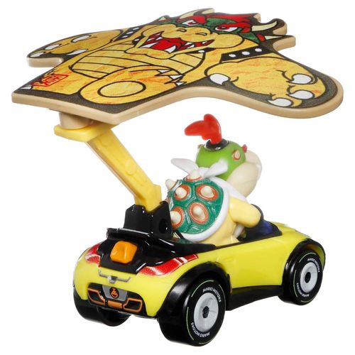 Carrinho Hot Wheels - Bowser JR - Mario Kart - 1:64 - Mattel