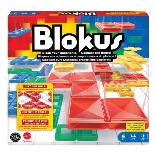 Jogo de Tabuleiro - Blokus - Mattel