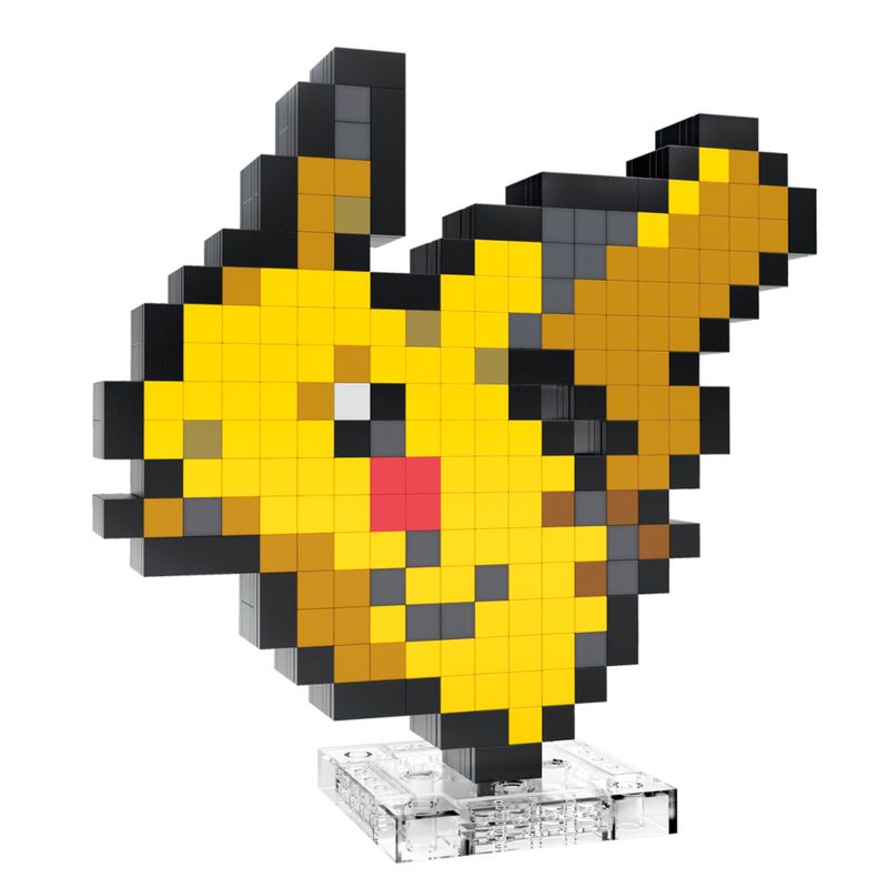 MATHTH74 - Blocos de Montar - Pikachu Pixel Art - Pokemon - Mega - 400 Pecas - Mattel 1.jpg