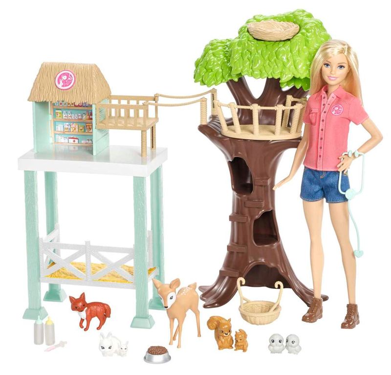 MATFCP78 - Playset Barbie - Centro de Resgate na Floresta - Mattel 1.jpg