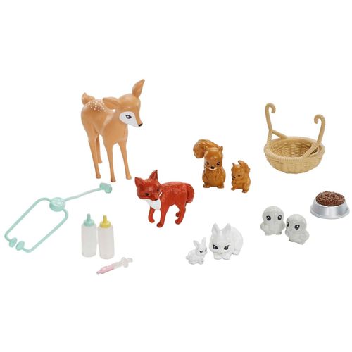 Playset Barbie - Centro de Resgate na Floresta - Mattel