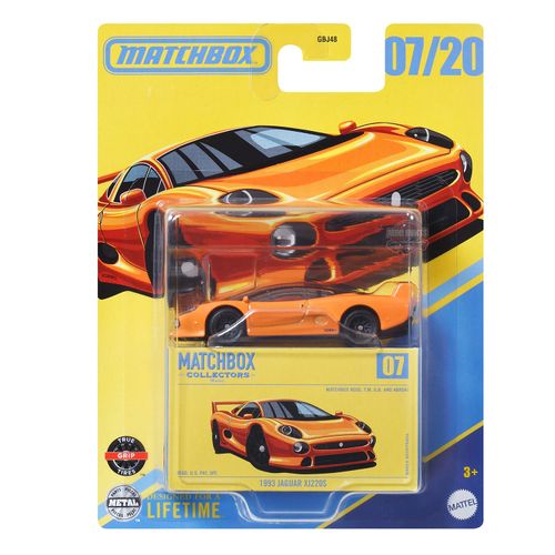 Carrinho Matchbox - Jaguar XJ220S 1993 - Collectors - 1:64 - Mattel