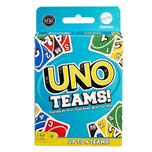 Jogo de Cartas - Uno Teams - Mattel