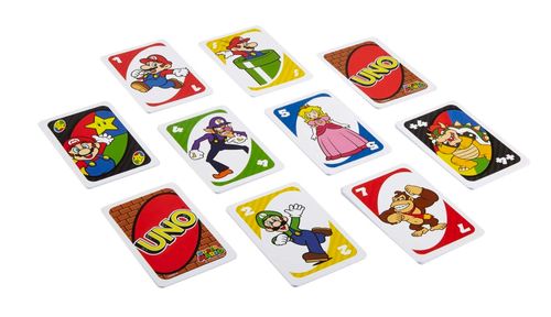 Jogo de Cartas - Uno - Super Mario - Mattel