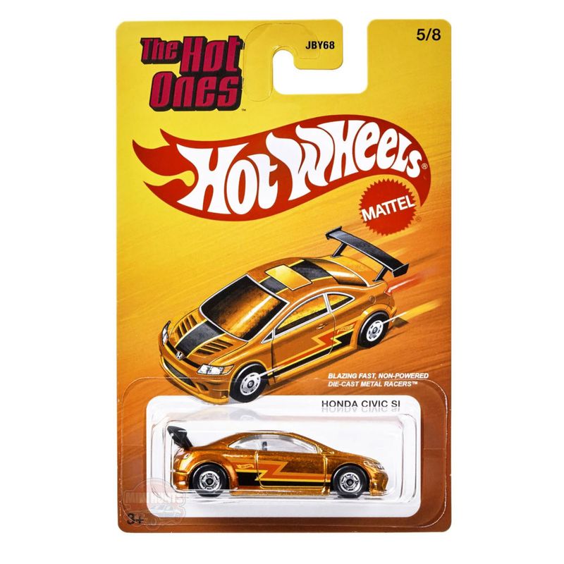 MATJBY68 JBY73 - Carrinho Hot Wheels - Honda Civic Si - The Hot Ones - 164 - Mattel 1.jpg