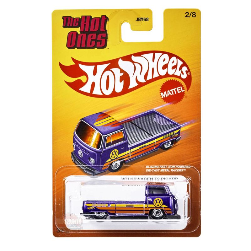 MATJBY68 JBY70 - Carrinho Hot Wheels - Volkswagen T2 Pickup - The Hot Ones - 164 - Mattel 1.jpg