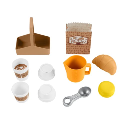 Brinquedo Infantil com Luz e Som - Minha Primeira Máquina de Café - Fisher-Price