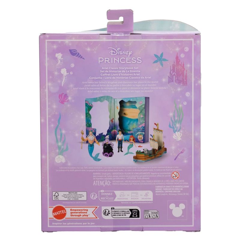 MATJBL32 - Playset Princesas - Livro de Historia Classico da Ariel - Disney - Mattel 5.jpg