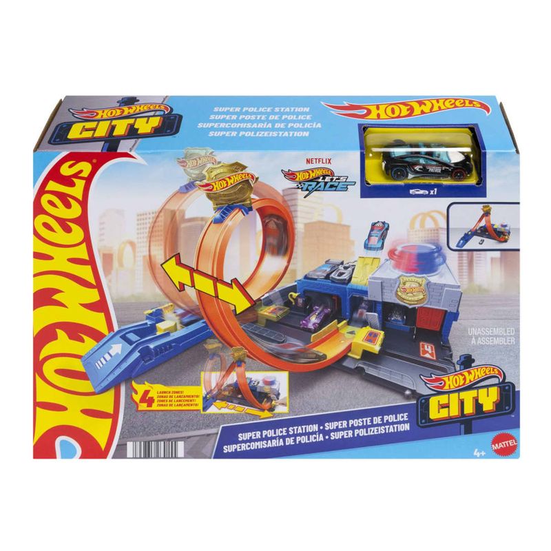 MATJBM71 - Pista com Carrinho Hot Wheels - Super Delegacia - City - Mattel 2.jpg