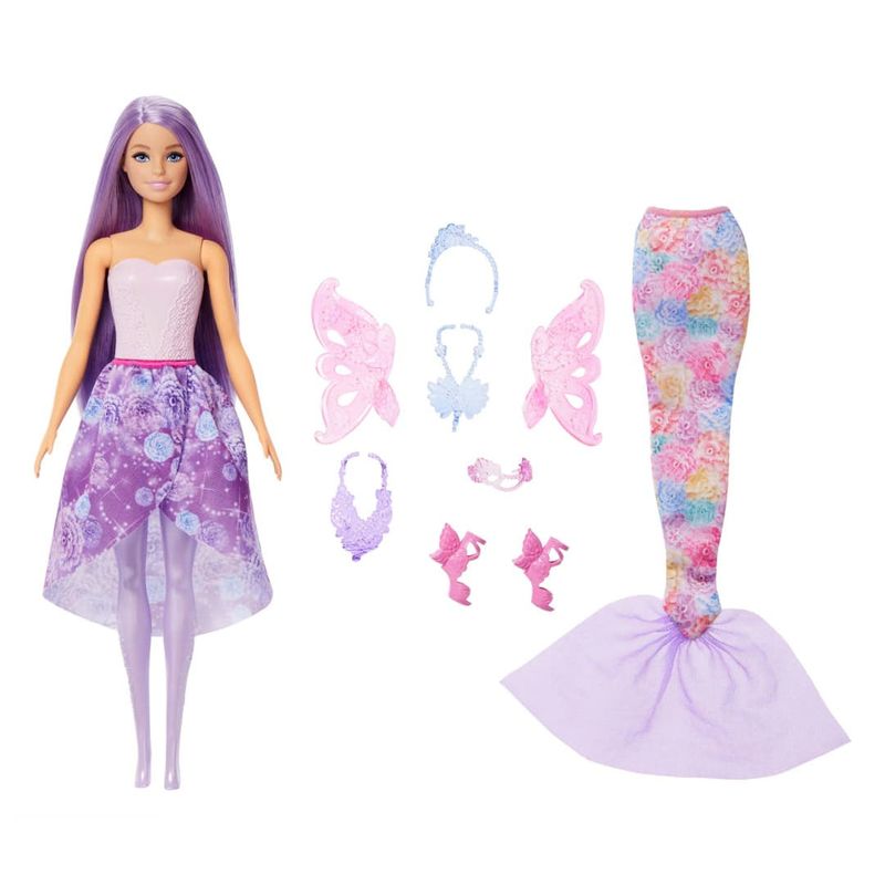 MATJCP74 - Boneca Barbie - Fada e Sereia - Looks - Mattel 4.jpg