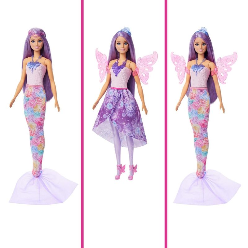 MATJCP74 - Boneca Barbie - Fada e Sereia - Looks - Mattel 5.jpg